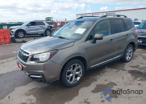 2017 Subaru Forester 2.5I Touring z USA, uszkodzony, nr VIN JF2SJAWC3HH424137
